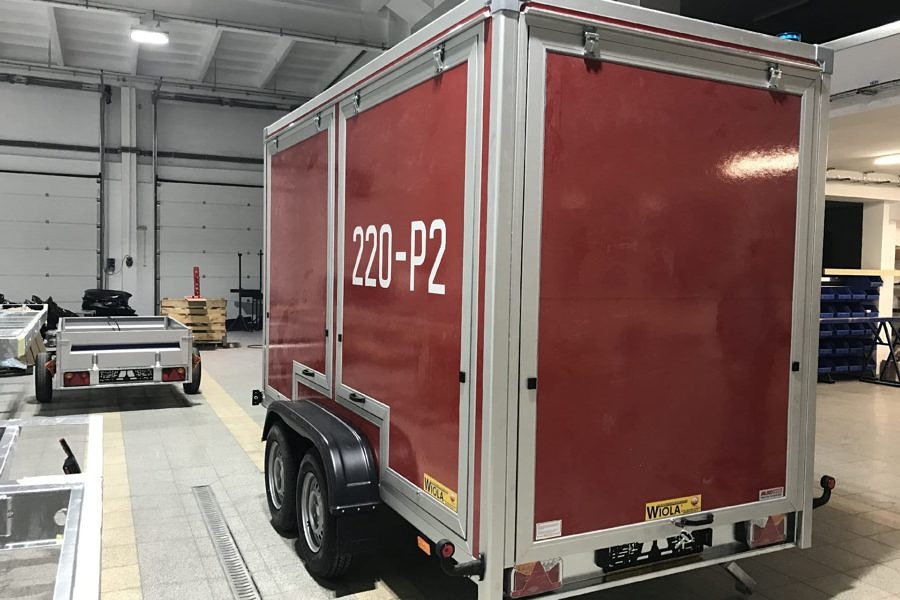 przyczepa strażacka