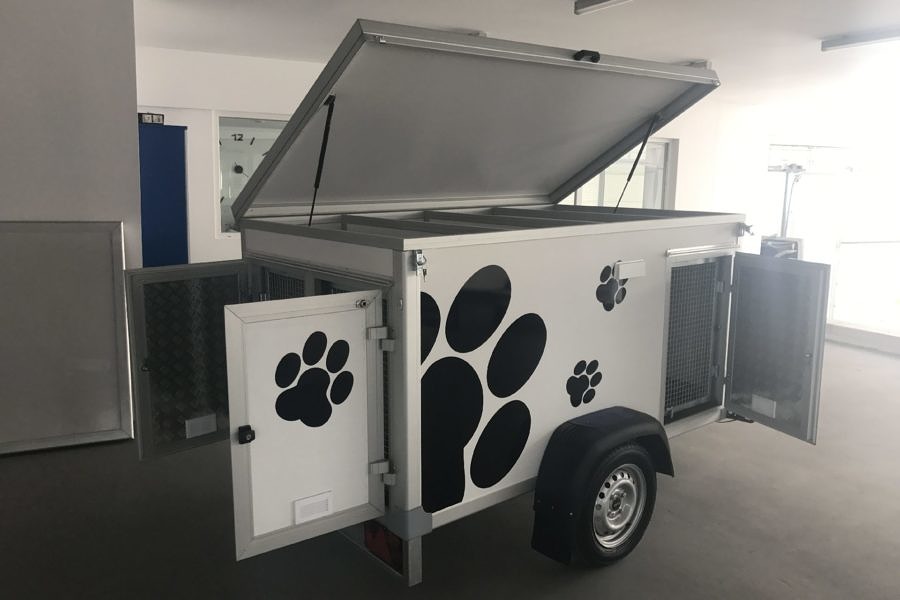 przyczepa do przewozu psów